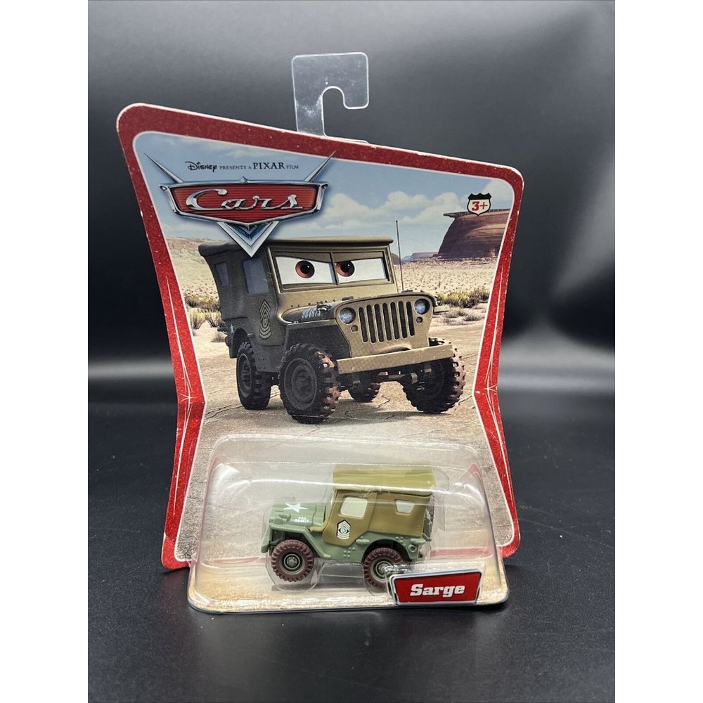 DISNEY PIXAR CARS COLLECTIBLE SARGE 2005 2006Cars